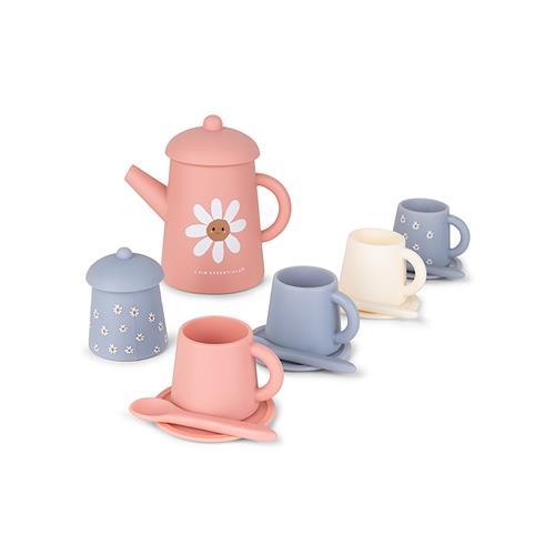 Swim Essentials Te-sæt Daisy Flowers  Daisy Flowers One Size  Rød  One Size 3+ Years Drenge, Piger