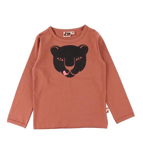 DYR Bluse - Roar - Old Rose m. Panter