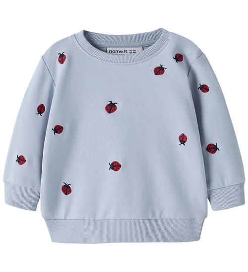 Name It Sweatshirt - NbfKarolle - Subdued Blue