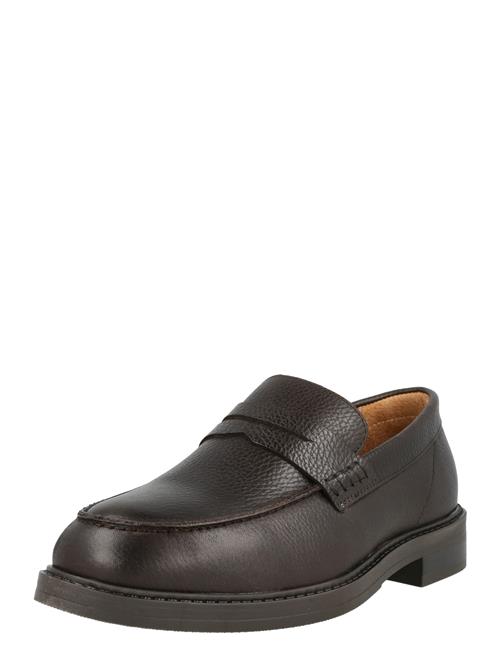 SELECTED Slipper 'BLAKE'  mørkebrun