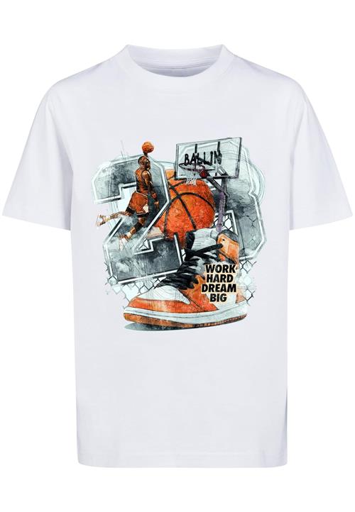 Mister Tee Shirts  grå / orange / sort / hvid