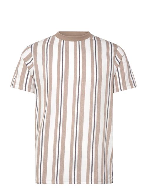 Lindbergh | Towel Striped O-Neck Tee S/S | L