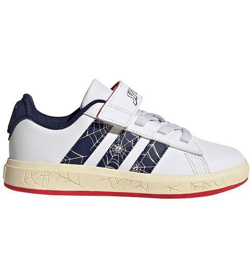 adidas Performance Sko - Grand Court Spider-Man EL - Ftwwht/Dkbl