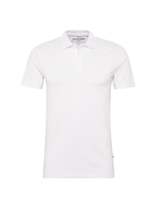 JACK & JONES Bluser & t-shirts 'JJEBasic'  rød / hvid