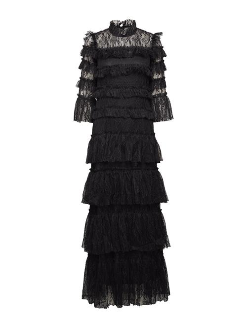 Malina | Carmine Long Sleeve Lace Maxi Dress | XL