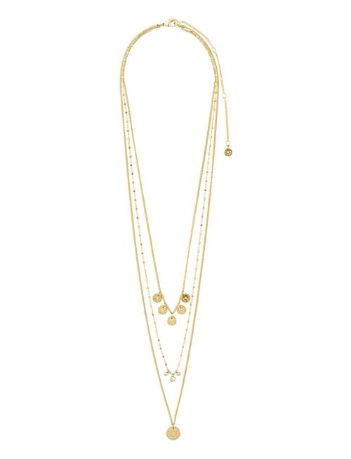 Pilgrim | Carol Layered Necklace 3-In-1 | ONE SIZE