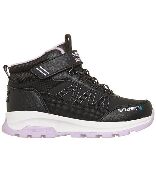 Skechers Støvler - Tex - Storm Blazer Arctic Mass - Black/Lavend