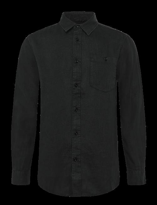 Knowledge Cotton Apparel | Custom Fit Linen Shirt Gots/Vegan | XL