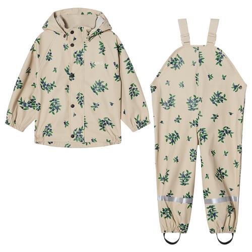 Kuling San Marino Uforet Regnsæt Foggy White Blueberry Foggy White Blueberry-98/104 cm  Hvid  98/104 cm  Drenge, Piger