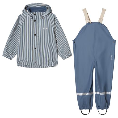 Kuling San Marino Uforet Regnsæt Thin Stripe Blue Thin Stripe Blue-74/80 cm  Blå  74/80 cm  Drenge, Piger