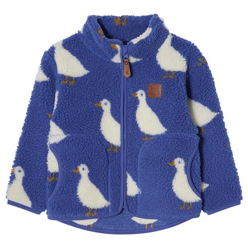 Kuling Austin Pile Fleecejakke Nordic Blue Ducks Nordic Blue Ducks-86 cm  Blå  86 cm  Drenge, Piger