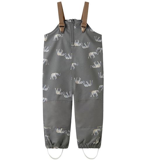 Name it Softshellbukser - NmmAlfa08 - Quiet Shade/Elephant