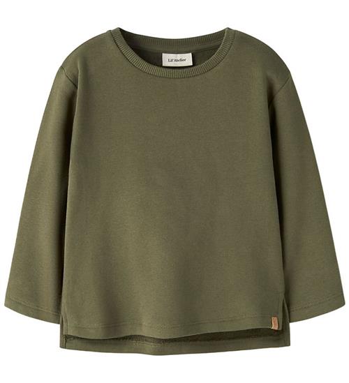 Lil Atelier Sweatshirt - Loose - NmmIlondon - Winter Moss