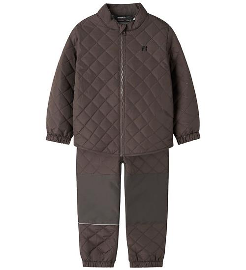 Name It Termosæt - Quiltet - Noos - NmnChilly - Seal Brown
