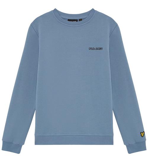 Lyle & Scott Sweatshirt - Logo Crew - Power Blue