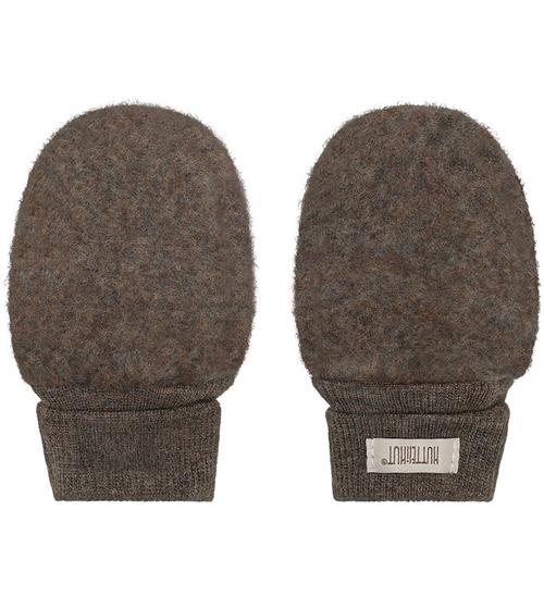 Huttelihut Luffer - Uldfleece - 2-lags - Noos - Brown Melange