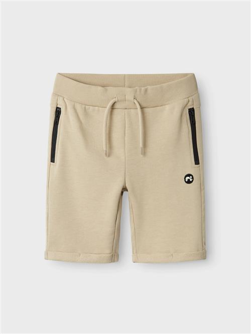 NAME IT Bukser 'NKMVimo'  mørkebeige / sort