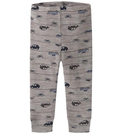 Name It Leggings - Uld - Noos - Rib - NbmWang - AOP - Satellite/