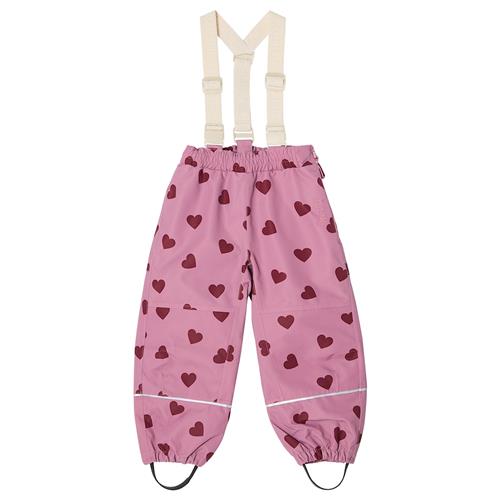 Kuling Going Skalbukser Mauve Hearts  Mauve Hearts-80 cm  Lyserød  80 cm  Drenge, Piger