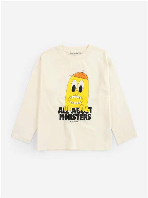 Bobo Choses Bigtooth Lemon T-shirt Offwhite  Offwhite 4-5 Y  Hvid  4-5 år  Drenge
