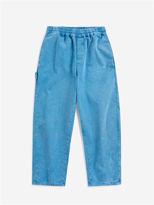 Bobo Choses Vævede Bukser Blue  Blue 8-9 Y  Blå  8-9 år  Drenge
