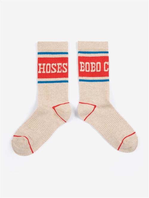 Bobo Choses Lange Strømper Beige  Beige 26-28 EU  Beige  26-28 EU  Drenge