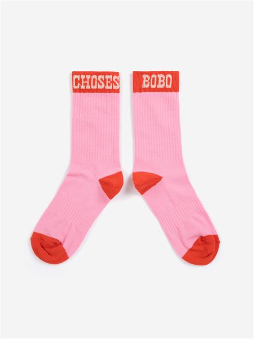 Bobo Choses Lange Strømper Fuchsia  Fuchsia 23-25 EU  Lyserød  23-25 EU  Drenge, Piger