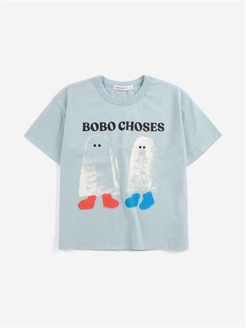 Bobo Choses Booty Ghosts T-shirt Light Blue  Light Blue 6-7 Y  Blå  6-7 år  Drenge, Piger