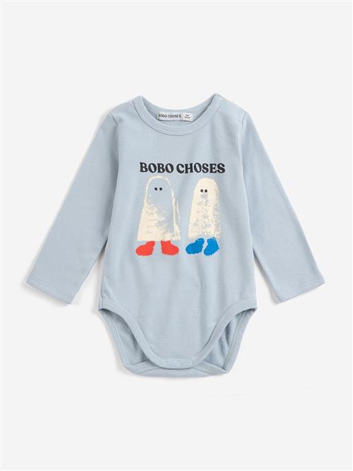 Bobo Choses Booty Ghosts Body Light Blue  Light Blue 1 Y  Blå  1 år  Drenge, Piger