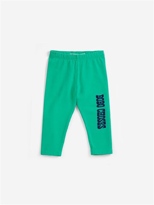 Bobo Choses Leggings Green  Green 3 Months  Grøn  3 måneder  Drenge, Piger