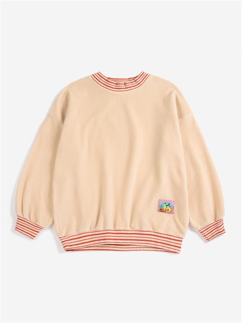 Bobo Choses Taxi Saurus Sweatshirt Light Pink  Light Pink 2-3 Y  Lyserød  2-3 år  Drenge, Piger