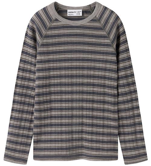Name It Bluse - Uld - NkmWang - Satellite/Ombre Blue