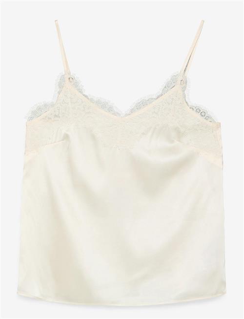 Rosemunde | Rwjade Silk Strap Lace Top | 36