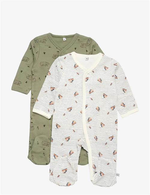 Pippi | Nightsuit W/F -Buttons 2-Pack | 74