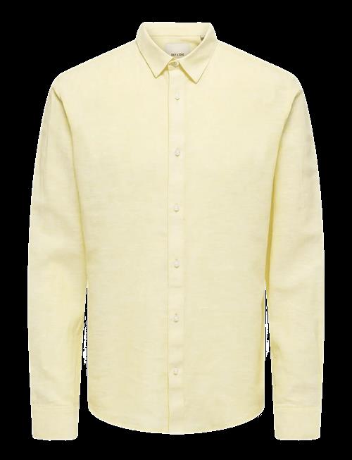 ONLY & SONS | Onscaiden Life Ls Solid Linen Blend Noos | XS