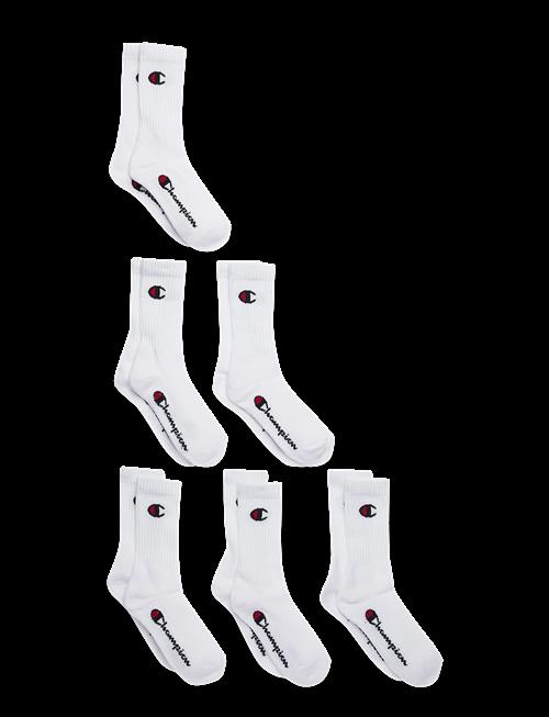 Champion | 6Pk Crew Socks | 31/34