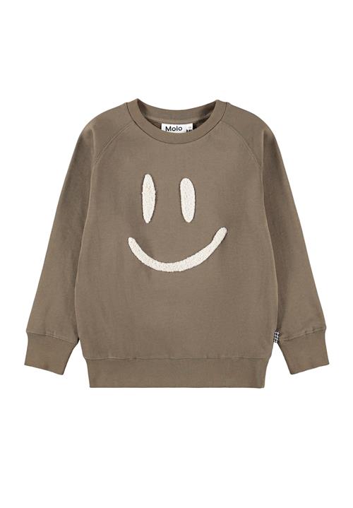 Molo GOTS Mike Sweatshirt Ground  Ground 116 cm  Brun  116 cm  Drenge, Piger