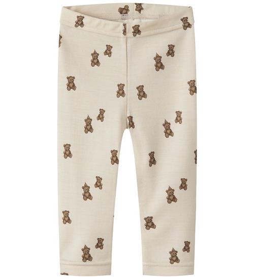 Lil Atelier Leggings - Modal/Uld - Noos - Slim - NbnNilo - Turtl