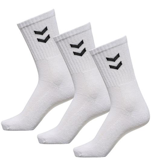 Hummel Strømper - 3-pak - White