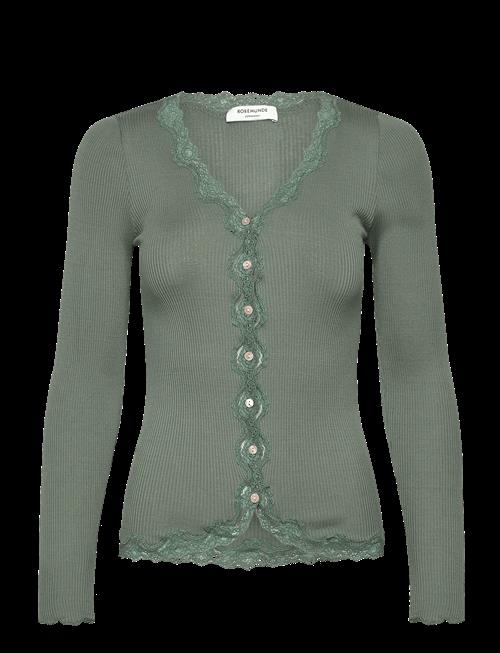 Rosemunde | Rwbabette Silk Ls V-Neck Lace Cardi | S