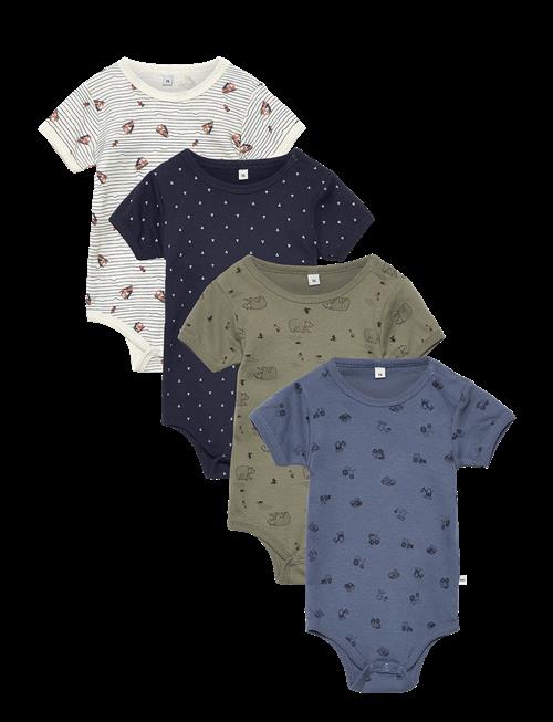 Pippi | Body Ss Ao-Printed (4-Pack) | 68