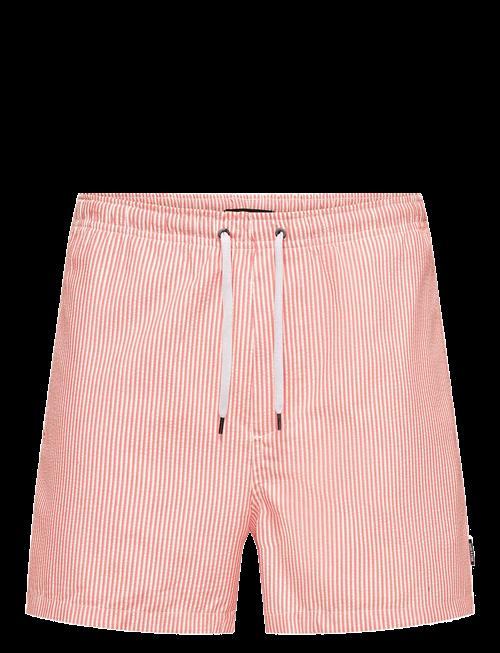 ONLY & SONS | Onsted Stripe Seersucker Swim Noos | S