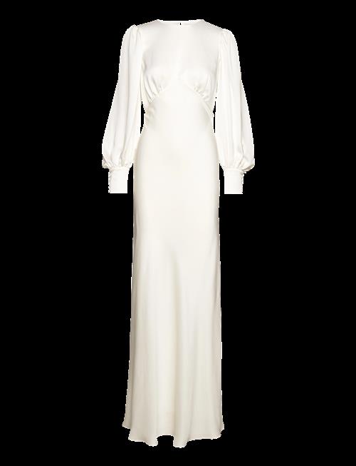 Malina | Mathilde Pouf Sleeve Satin Bridal Gown | XXL