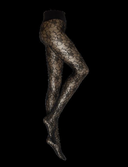 Swedish Stockings | Maja Flower Tights | S