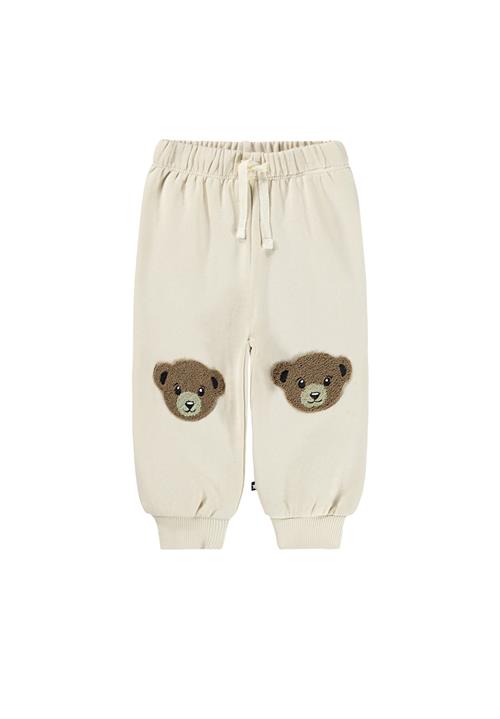 Molo GOTS Simeon Joggingbukser White Noise  White Noise 98 cm  Hvid  98 cm  Drenge, Piger
