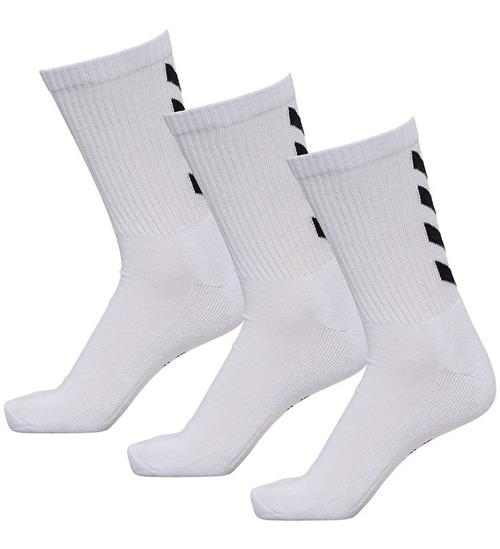 Hummel Strømper - Fundamental - 3-pak - Hvid