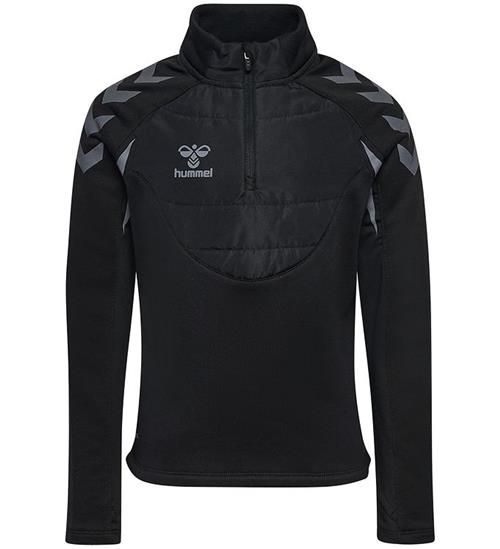 Hummel Træningsbluse - Winter - HmlBTC - Half Zip - Sort