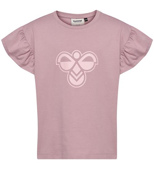 Hummel T-shirt - HmlJr - Sea Fog m. Logo