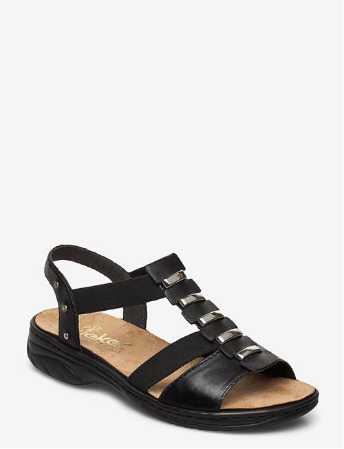 Rieker | Rieker Ladies' Sandals 64580-00 Black | 39
