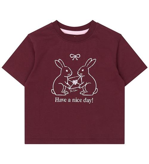 The New Siblings T-shirt - TnstValkyria - Burgundy m. Print